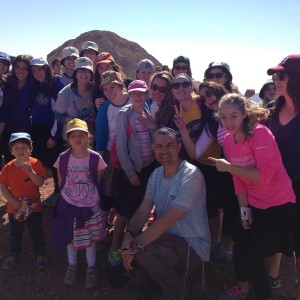Pointing at me in nachal gishron